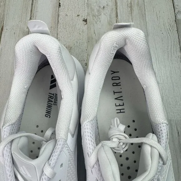 Men Adidas Dropset 3 Trainer Shoes Sneakers Size 17 White Gum ID8628 Training
