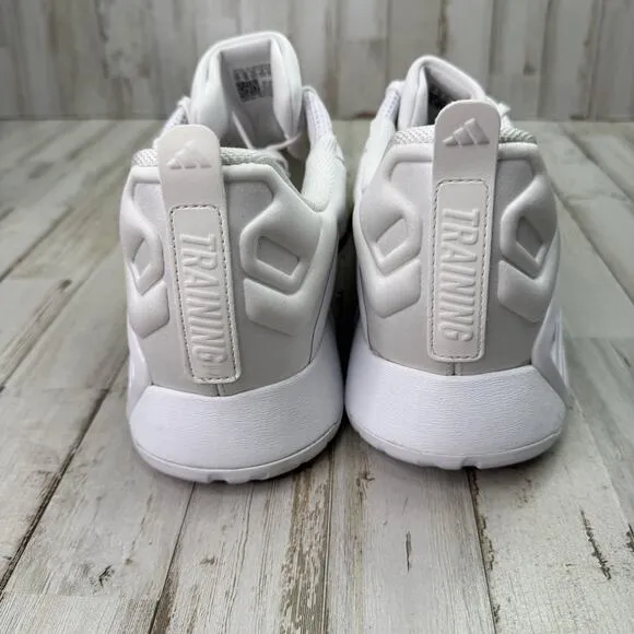 Men Adidas Dropset 3 Trainer Shoes Sneakers Size 17 White Gum ID8628 Training