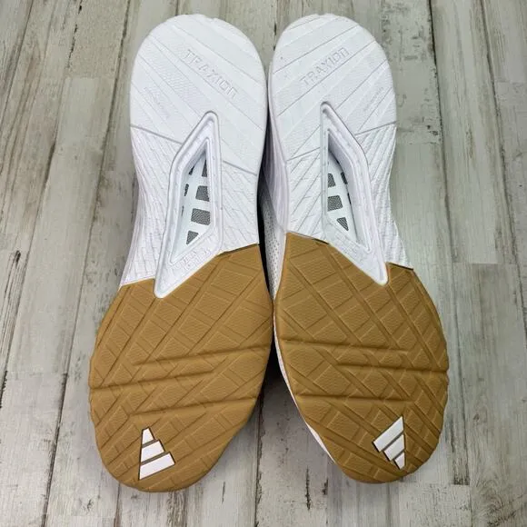 Men Adidas Dropset 3 Trainer Shoes Sneakers Size 17 White Gum ID8628 Training