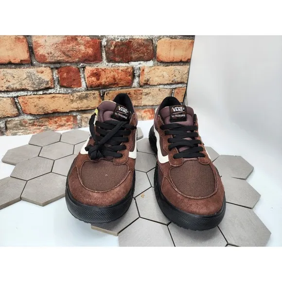 Men Size 9.5 VANS UltraRange Neo VR3 MTE Brown Mocha Potting Soil Black Rare