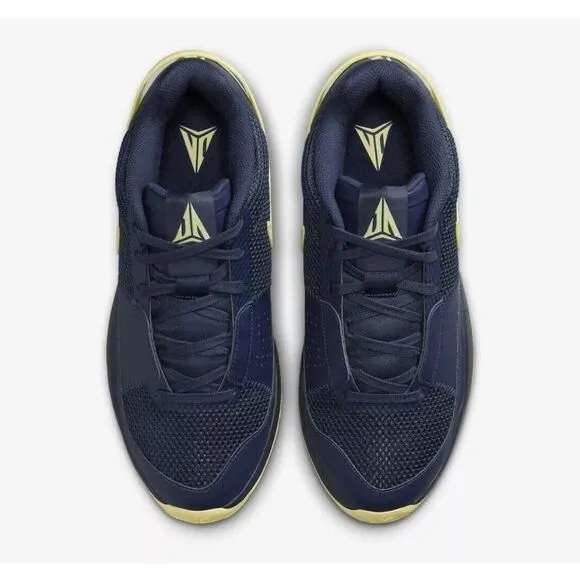 Mens 14 - Nike Ja 1 Murray State Navy Laser Orange Basketball Shoes FQ4796-402