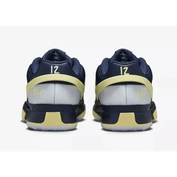 Mens 14 - Nike Ja 1 Murray State Navy Laser Orange Basketball Shoes FQ4796-402