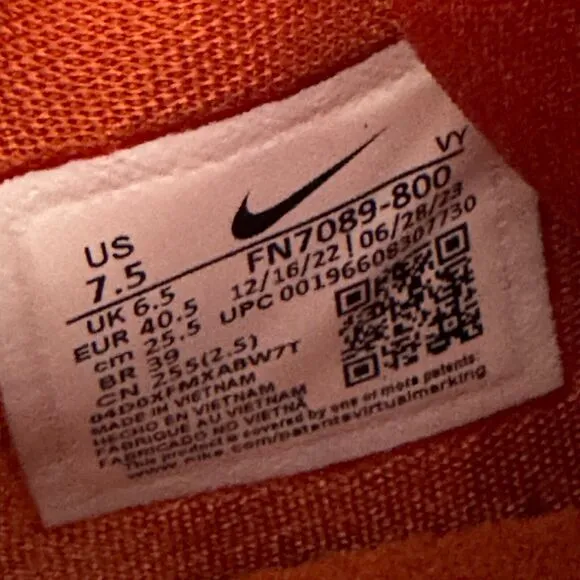Mens 7.5 / Womens 9 - Nike Giannis Freak 5 TB PROMO Shoes Texas Longhorns NEW
