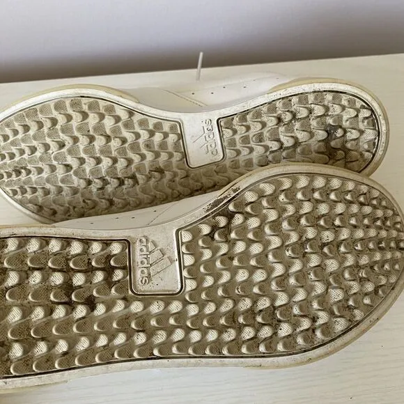 mens Adidas Adicross golf shoes sneakers white size 6.5
