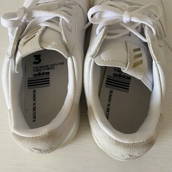 mens Adidas Adicross golf shoes sneakers white size 6.5