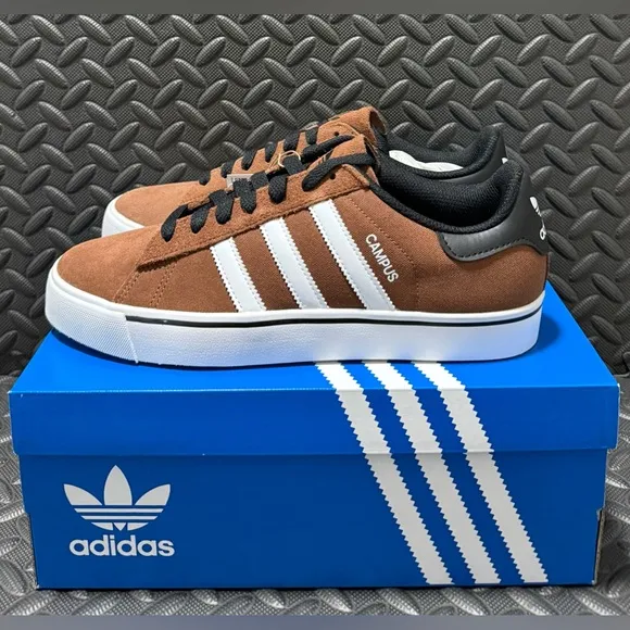 Mens Adidas‎ Athletic Sneakers Brown Size 9