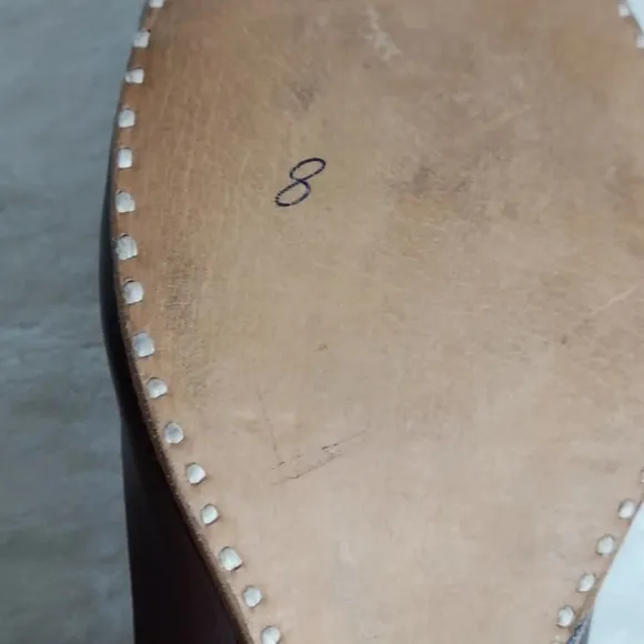 Men's Brown All Leather Handmade‎ Punjabi Jutti Shoes