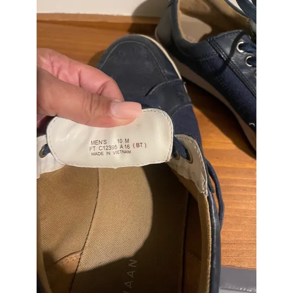 Men's Cole Haan Sneakers, Size 10, Navy