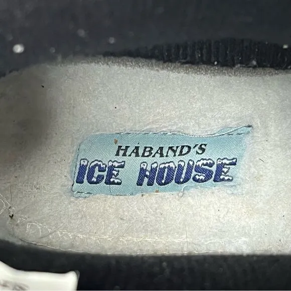 Men's Haband Ice House Boots Leather/Rubber With Steel Shank Brown Size 13EEE