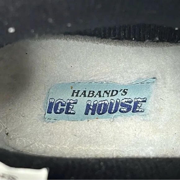 Men's Haband Ice House Boots Leather/Rubber With Steel Shank Brown Size 13EEE