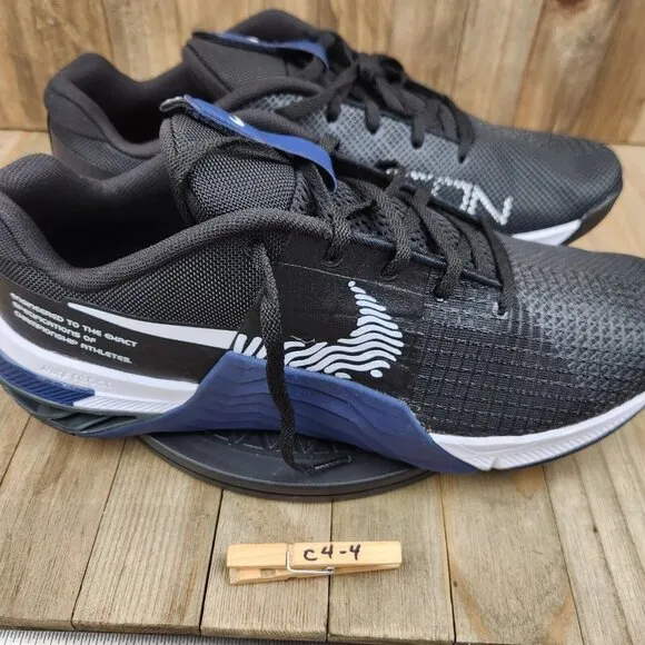 Mens Metcon 8 TB size 14 Black College Navy Athletic Trainers Workout Shoes