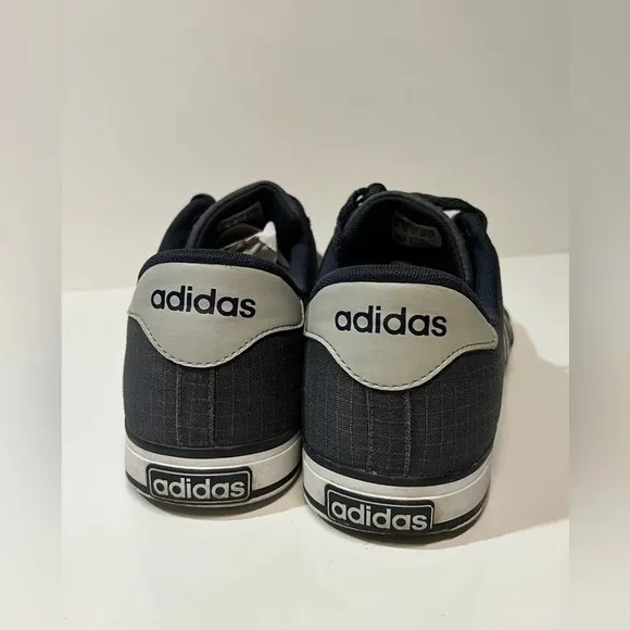 Men’s Navy ADIDAS with white stripes size‎ 10.5.