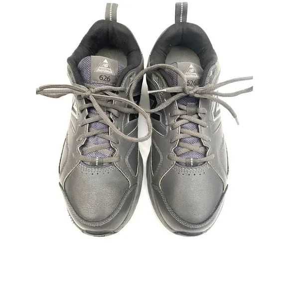 Mens New Balance 626 Gray Slip Resistant Industrial Shoes. Size 8 (2E Width).
