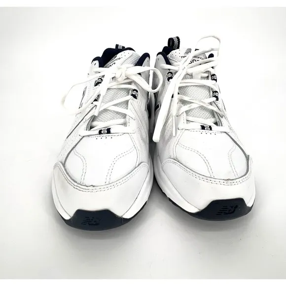 Mens New Balance MX608WN5 Size 7 White Navy Training Running Shoes Dad Casual