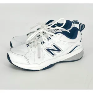 Mens New Balance MX608WN5 Size 7 White Navy Training Running Shoes Dad Casual