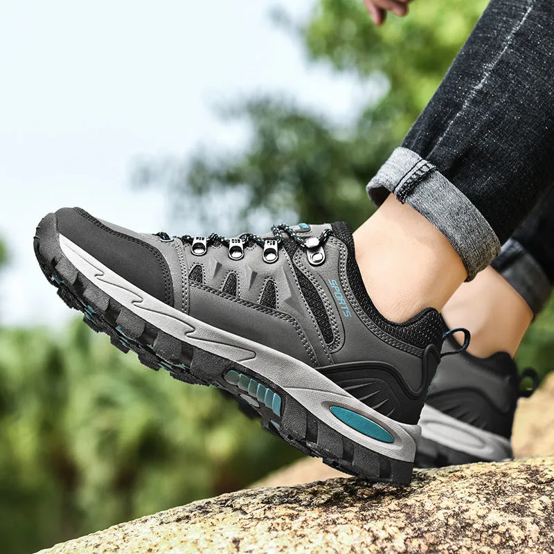 Men's Non-Slip Steel Toe Waterproof Hiking Shoes 2.5