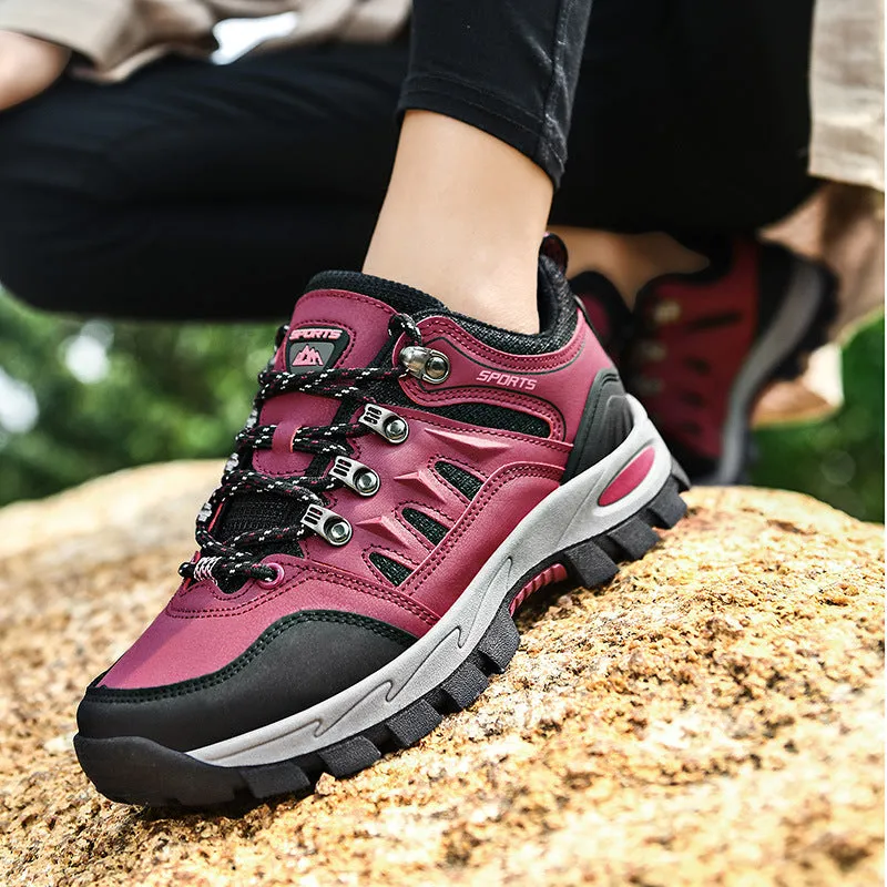 Men's Non-Slip Steel Toe Waterproof Hiking Shoes 2.5