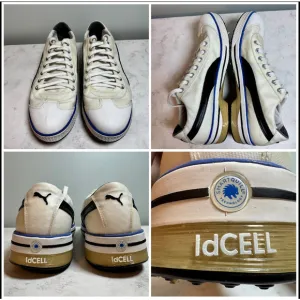 Men's Puma Club 917 Golf Shoes Size 12 White Blue Black