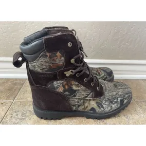 Mens size 14 Brahma Hunter Thinsulate Insulated Camo Boots Hunting