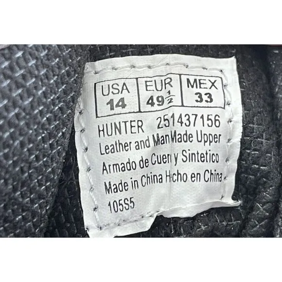 Mens size 14 Brahma Hunter Thinsulate Insulated Camo Boots Hunting