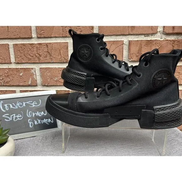Men's Size 6 Converse All Star Disrupt CX Black High Canvas Womens Size 8
