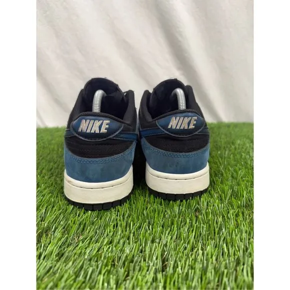 Men’s Size 9.5 - Nike Dunk Low Airbrush - Industrial Blue sneakers