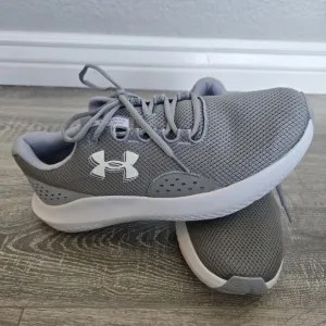 Men's Under Armour Charged Edge Training Shoes Gray/white‎  Sz12 New Without Box