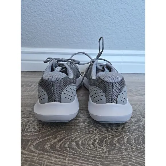 Men's Under Armour Charged Edge Training Shoes Gray/white‎  Sz12 New Without Box