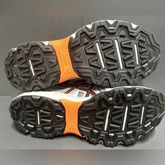 Mens WIDE 4E ASICS GEL VENTURE 8 Shett ROCK HABANERO ORTHOLITE Comfort Shoes
