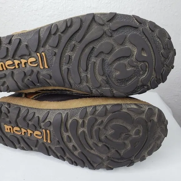 Merrell Boots Tremblant Insulated Oak Brown Leather Fur J45724