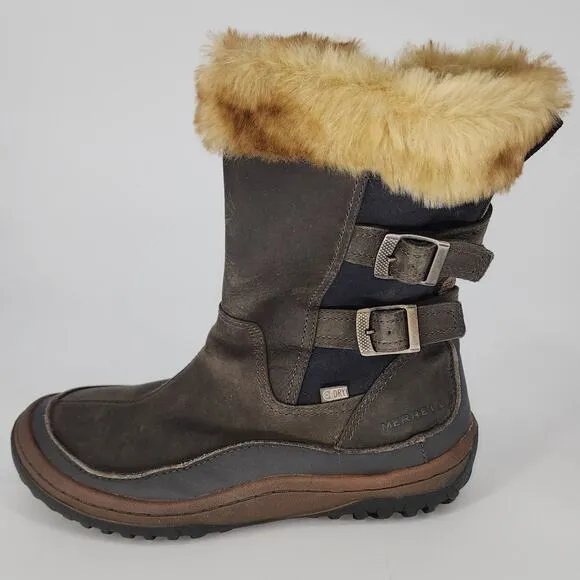Merrell Decora Chant Waterproof Boots Women's Size 10