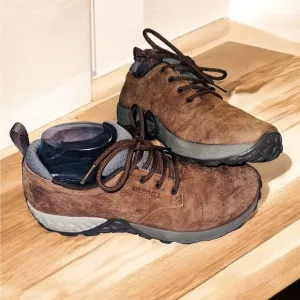 Merrell JUNGLE LACE AC  Mens Sz 9 Hiking TRAIL Shoe Sneaker DARK EARTH BROWN