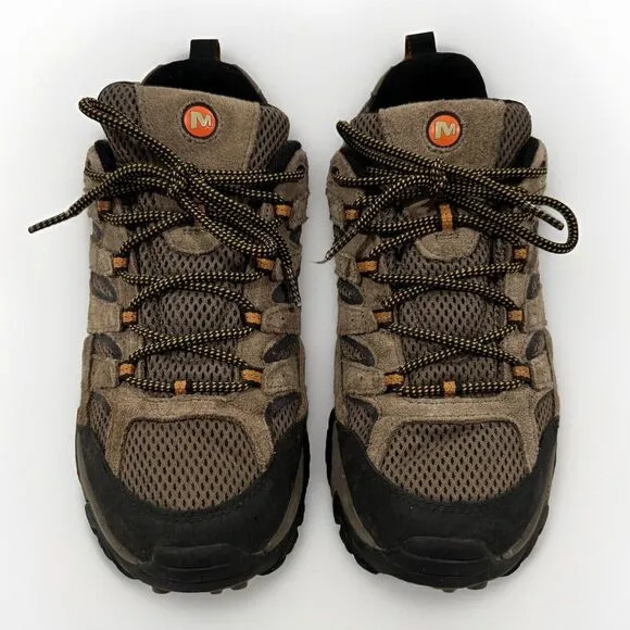 Merrell Men's Moab 2 WP Leather Hiking Shoe Walnut US 10 Rugged Ventilator