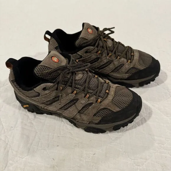 Merrell Men's Moab 2 WP Leather Hiking Shoe Walnut US 10 Rugged Ventilator