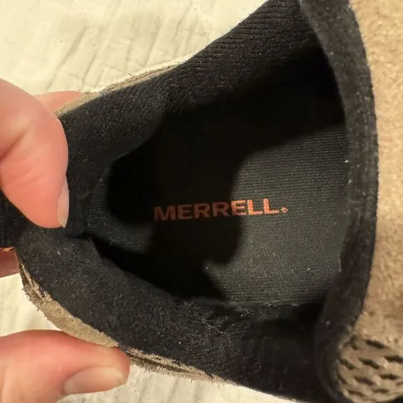 Merrell Men's Moab 2 WP Leather Hiking Shoe Walnut US 10 Rugged Ventilator