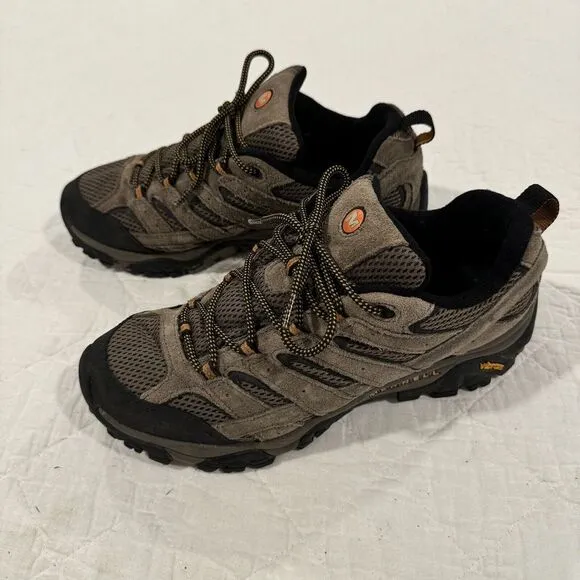 Merrell Men's Moab 2 WP Leather Hiking Shoe Walnut US 10 Rugged Ventilator