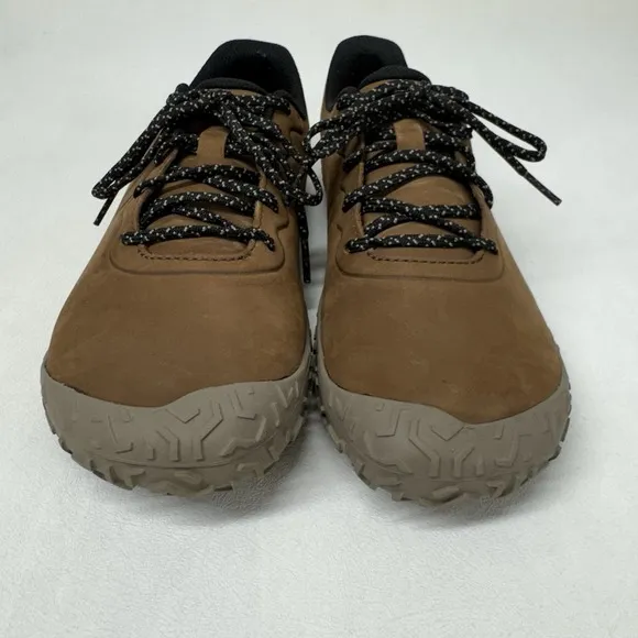Merrell Men's Vapor Glove 6 Brown Leather Sz 9 Outdoor Hiking Barefoot