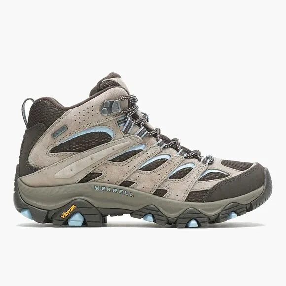 Merrell Moab 3 Mid Gore-Tex J035816W Women Brindle Waterproof Hiking Boots TF776