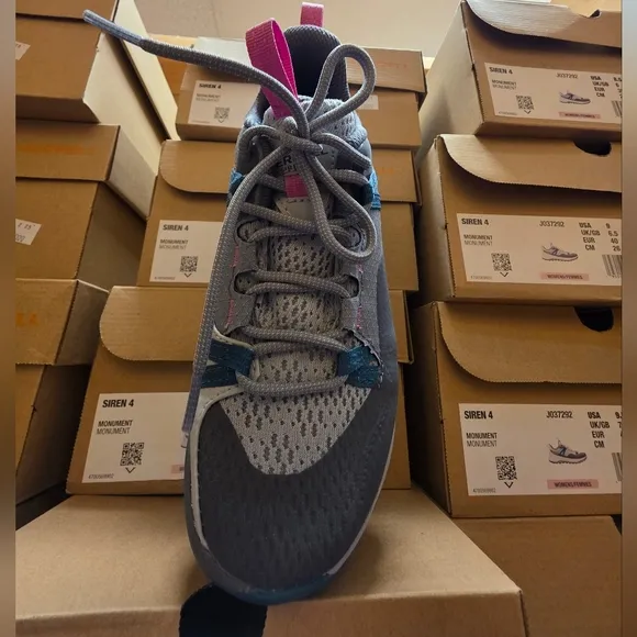Merrell Siren 4 Gray and Blue Women's Shoes
