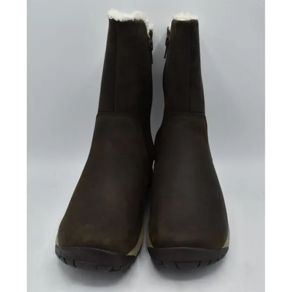 Merrell Size 7 Wide Width Encore 4 Tall Polar Waterproof Insulated Leather Boots