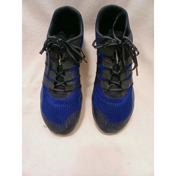 Merrell Trail Glove 5 Trail Running Shoes Mens Sz 14 Blue Vibram Barefoot J84811