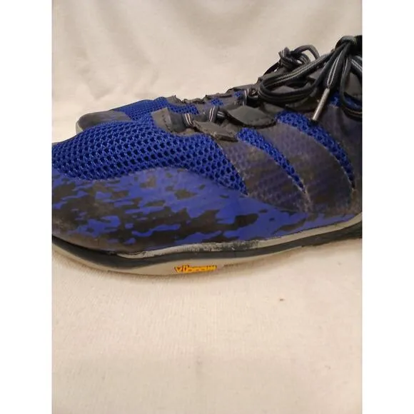 Merrell Trail Glove 5 Trail Running Shoes Mens Sz 14 Blue Vibram Barefoot J84811