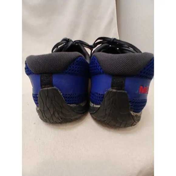Merrell Trail Glove 5 Trail Running Shoes Mens Sz 14 Blue Vibram Barefoot J84811