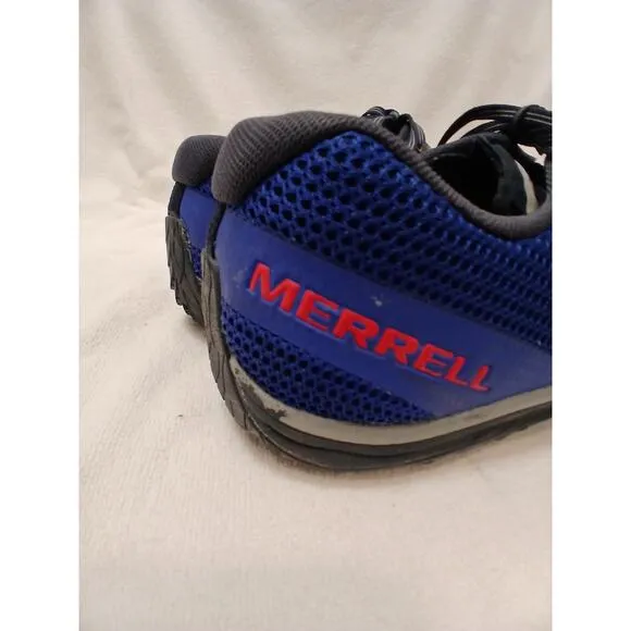 Merrell Trail Glove 5 Trail Running Shoes Mens Sz 14 Blue Vibram Barefoot J84811