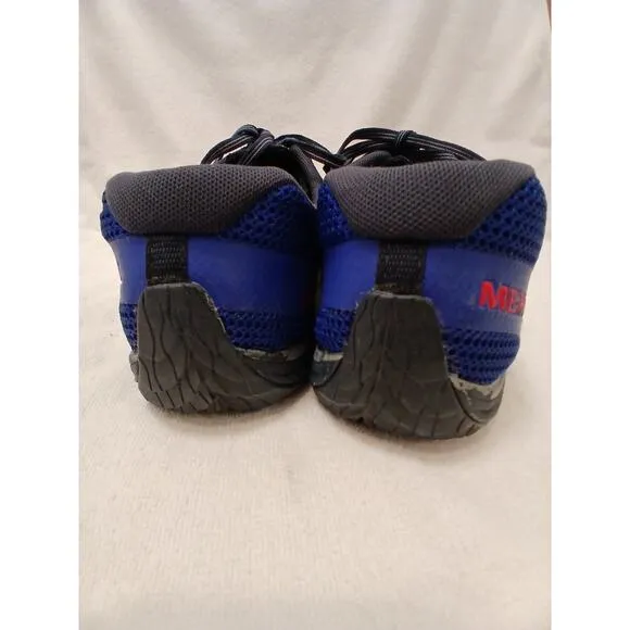 Merrell Trail Glove 5 Trail Running Shoes Mens Sz 14 Blue Vibram Barefoot J84811