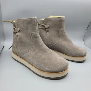 Merrell Women boots Juno Bluff Polar Boulder Taupe suede Waterproof sz 8 new