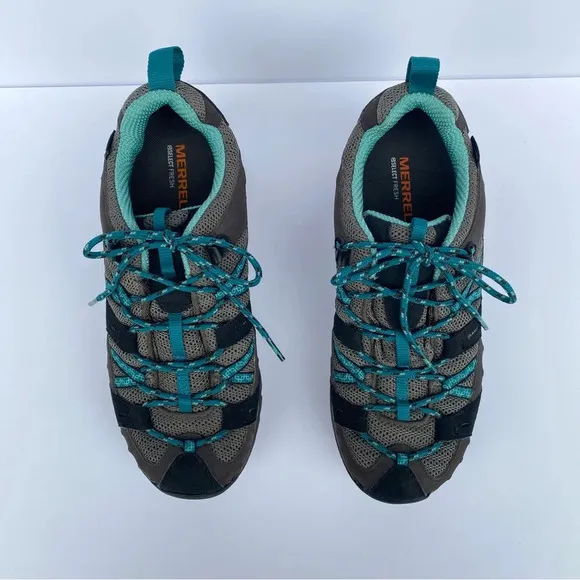 MERRELL women size 8 Hiking Shoes Siren Sport Gore-Tex Espresso Mineral