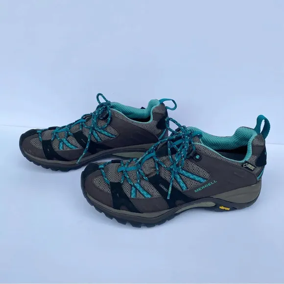 MERRELL women size 8 Hiking Shoes Siren Sport Gore-Tex Espresso Mineral
