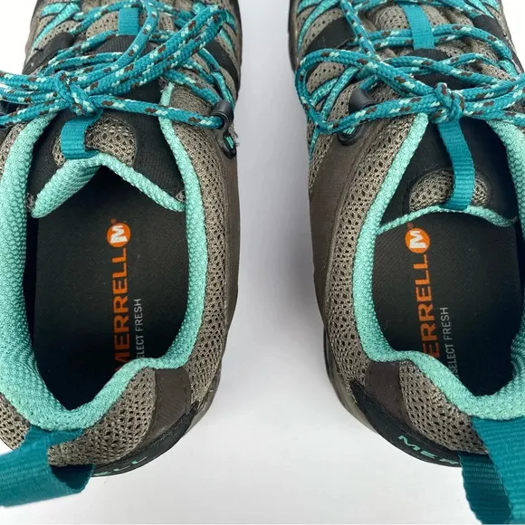 MERRELL women size 8 Hiking Shoes Siren Sport Gore-Tex Espresso Mineral