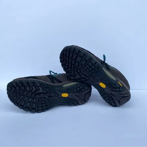MERRELL women size 8 Hiking Shoes Siren Sport Gore-Tex Espresso Mineral